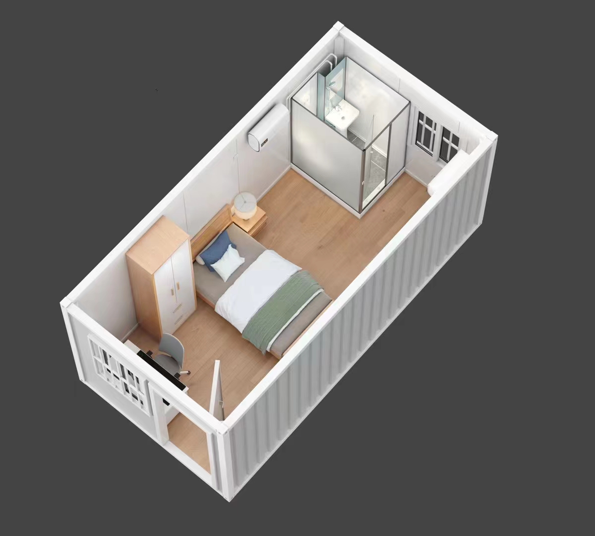 La casa container pieghevole sta guadagnando slancio nel settore immobiliare?